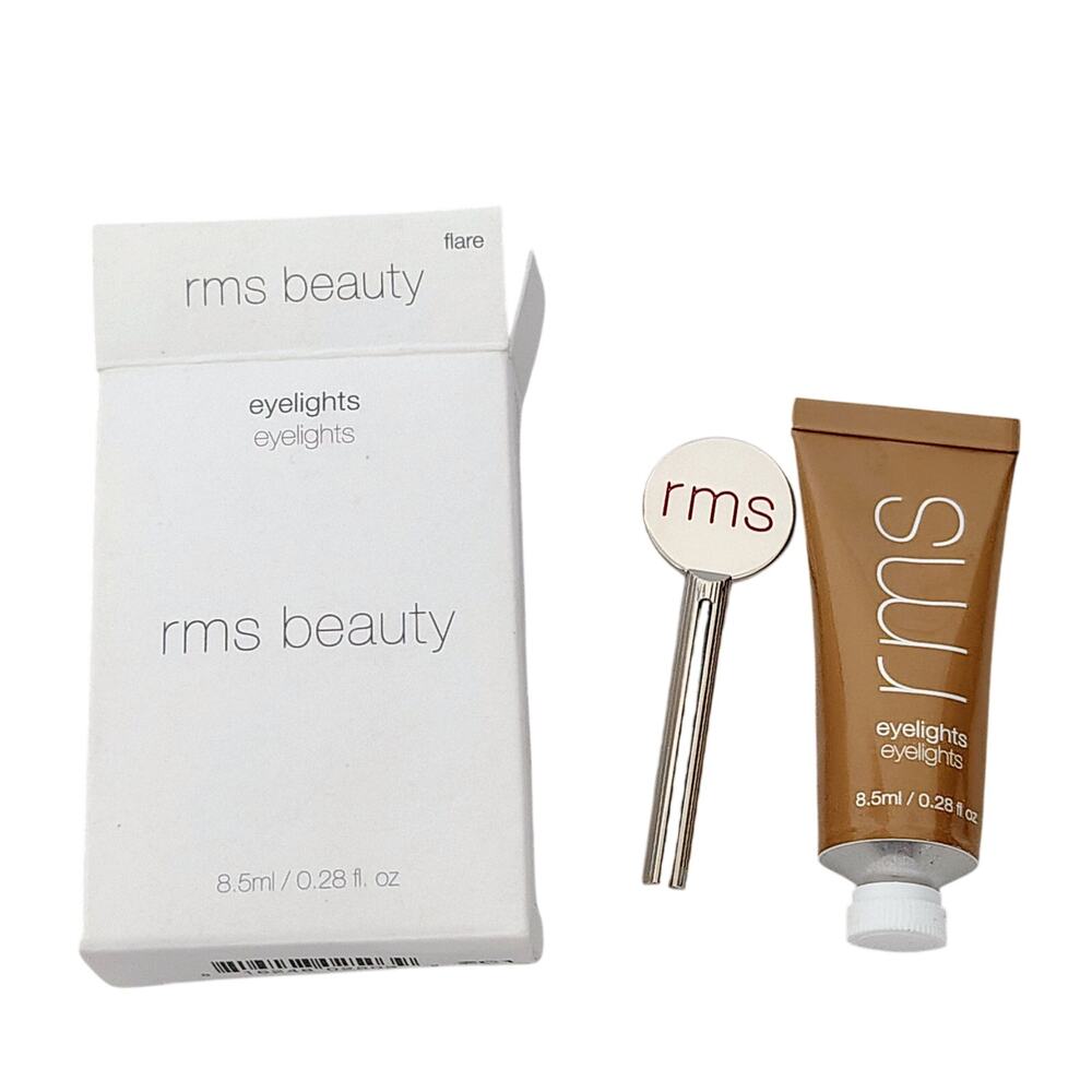 RMS Beauty Eyelights FLARE Cream Eyeshadow color NEW Organic Green Tea Peptides